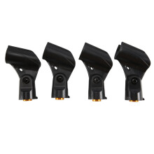 4-Delige Universele Microfoonklemhouder met 5/8 Inch Mannelijke Naar 3/8 Inch Vrouwelijke Moeradapters