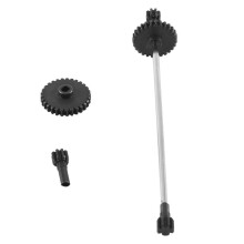 Stahl Metall Antrieb Getriebe Untersetzung Getriebe Zentrale Antrieb Welle für 284131 K969 K989 P929 1/28 RC Auto Upgrade Teile