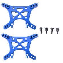 2 StüCke Metall Schockturm A2504 für Remo Hobby Smax 1621 1625 1631 1635 1651 1655 1/16 RC Car Upgrade Teile,Blau