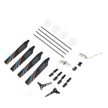 K127 Reserveonderdelenset Tandwielen Hoofdrotorbladen Staartmotorset voor XK K127 RC Helikopteraccessoires