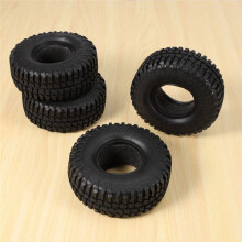 4PCS 100mm 1.9 Rubber Tire Wheel Tyre for 1/10 RC Crawler Car  TRX4 D90 Axial SCX10 II III Wraith Redcat MST