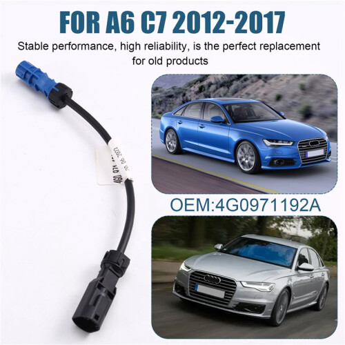 4G0971192A Car Front Camera Adapter Cable Loom 4 Pin for  A6 C7 2012-2017 2