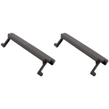 2X Gray/Car Armrest Lid Console Cover Clip Catch for Audis A3 8P 03-12 Auto Centre Console Automobiles Accessories