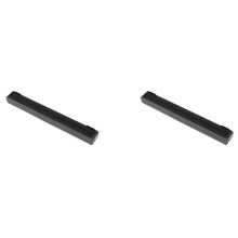 2X Surfing Longboard Tillbehör Surfingbräda Fin Box 10 Tum Svart LåNg Bräda Stor Center Fin Box Surfenor, Svart