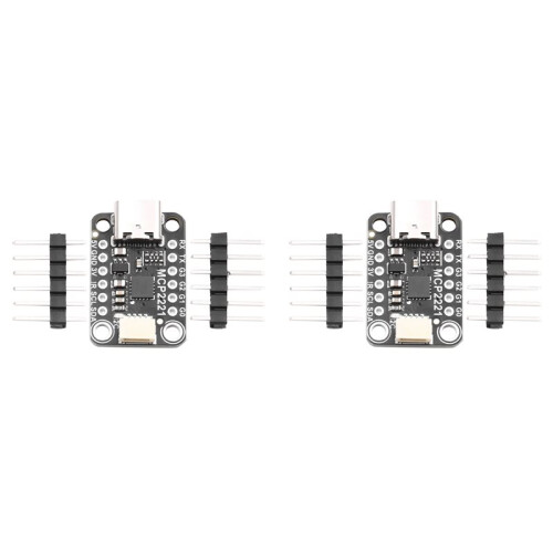 2X Convertisseur Analogique-Numérique (ADC) MCP2221A USB Vers GPIO pour Interface I2C
