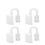 Kinder Sicherheit Türklemme 4er Set PP Material 1