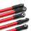 Steering Linkage Pull Rod Tie Rod for  Steering Linkage Pull Rod Tie Rod for  Hoss/Slash/Rustler 4WD Red 2
