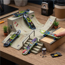 4 Pack Finger Board for  Truck Skateboard Toy Gift Kids Children Gift 95mm