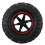 4 PeçAs 1.9 Polegadas 96Mm 1/10 Escala Pneus com Aro de Roda para PeçAs 1/10 SCX10  CC01 D90 CC01 RC Rock Crawler 3