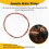 IRIN A108 6 Peças/Set Acoustic Flok Guitar String 009-045 Polegadas 6 Cordas Guitar Parts Acessórios 4