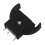 20 Pcs Black Plastic CR2032 Cell Button Lithium Battery Sockets Holder 3