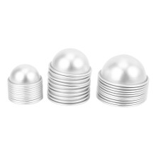 30 PeçAs- Kit de Molde de Bomba de Banho, 15 Conjuntos de 3 Tamanhos e Prensa de Bombas de Banho para Suprimentos de FabricaçãO Diy