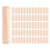 100 Pack Wooden Dowel Pins Wood Kiln Dried Fluted and Beveled 1