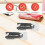 2pzs Conector de muebles seccional cama sofaBroche de union Estilo de cocodrilo 6