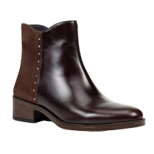 (4 UK, Dark Brown) Geox Womens/Ladies D Camexia Suede Ankle Boots