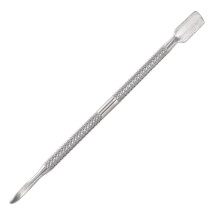 1 Set 4 Pieces Cuticle Pusher UV Gel Polish Soak Off Remover Tool Nail Art Cuticle Trimmer (4 PCS, Silver)