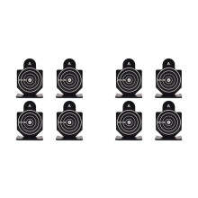 8Pcs IPSC Competitive Sports Alloy Human Shape Targets