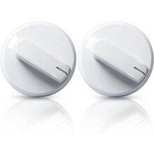 2 Stuks WE03X25285 Timerbedieningsknoppen voor GE Hotpoint-Droger, Vervanging voor PS11763058 en AP6032623