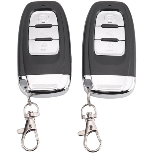 2X Car SUV PKE Keyless Entry Engine Start Alarm System Push Button Start System Remote  Stop 1