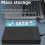 2X 3.5 Inch HDD Enclosure USB 3.0 to  Hard Drive Case SSD Enclosure External Solid State Hard Drive Disk Box-US Plug 1