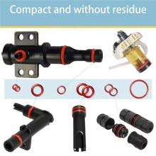80PCS Sealing O-Ring Maintenance Kit Coffee O-Rings for Support Valve Steam Valve Outlet Valve Compatible for Spide