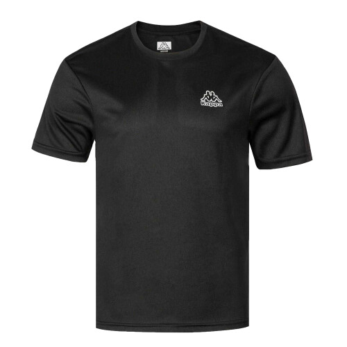 Kappa (S, Black) Kappa Mens Regular T-Shirt