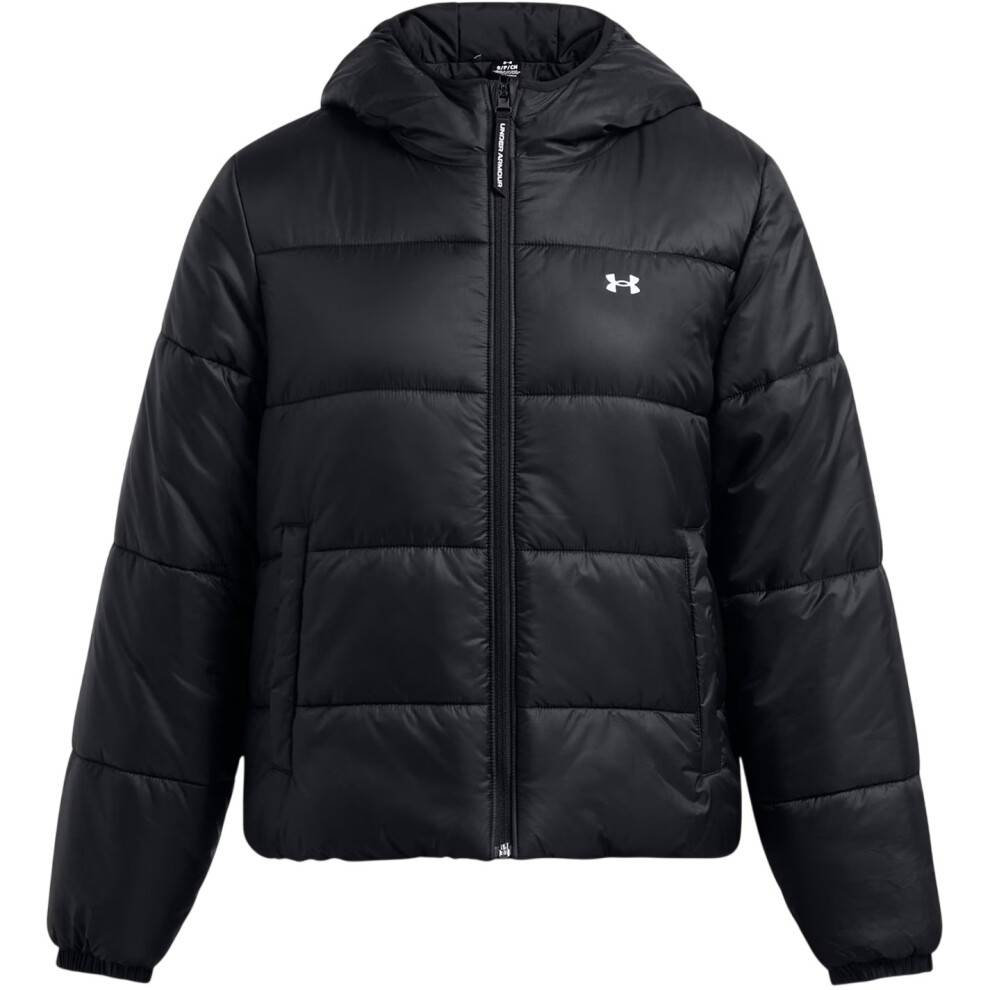 Under Armour (10 Uk, Black) Womens/Ladies Quilted Lightweight Tailored Puffer Jacket