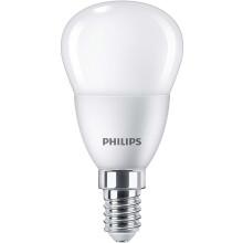 4-pak LED E14 Globe P45 5W (40W) Frost 470lm