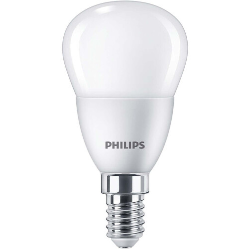 4-pak LED E14 Globe P45 5W (40W) Frost 470lm
