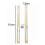 Headboard Struts Legs Wood Multi Fix Slotted Strut 3