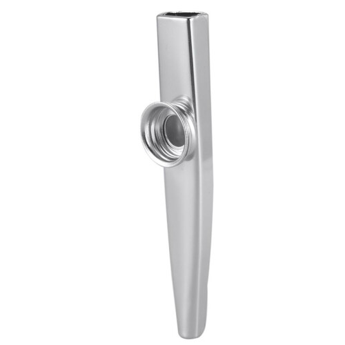 3X New Silver Kazoo Aluminum Alloy