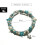 Turquoise Beaded Beach Anklet Turtle Anklet Starfish Anklet Nautical Anklet Beaded Anklet 4