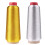 Computer -stitch Embroidery Threads 3000M Sewing Thread  Textile Metallic Yarn Woven Embroidery  Golden 9
