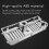 Lifting Shower Shelf Rectangle Detachable Storage Tray Rack Plastic Holder Kitchen Bathroom Accessories(25mm) 5