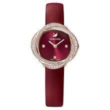Swarovski 5552780 Crystal Flower Red Ladies Watch