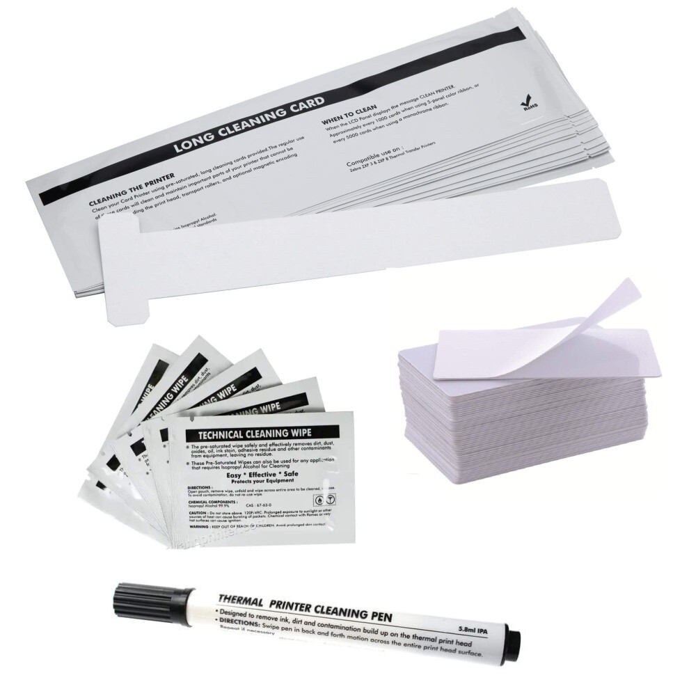 Photos - Printer Part Advanced Compatible Cleaning Kit for Evolis Primacy & Zenius Card Printer PAC-CLEAN