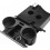 For  Transporter T5 2003 2004-2015 Car Interior Water Proof Console Cup Holder Insert Double Hole Holder Plastic Part 3