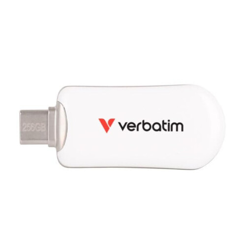 Verbatim Verbatim Plectra USB-C Flash Drive 256GB White 2
