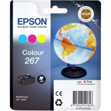 C13T26704020 - SINGLEPACK COLOUR 267 INK CART Epson Singlepack Colour 267