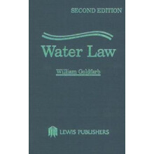 Water Law by William Goldfarb Hardcover Book