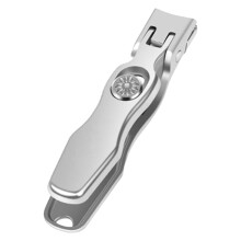 Cortaúñas para hombres con uñas gruesas, cortaúñas resistente para los dedos de los pies para personas mayores, acero inoxidable, apertura de