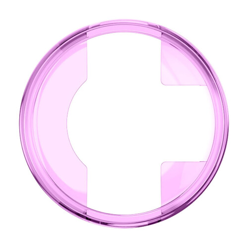 Capa protetora transparente em TPU compatível com smartwatch feminino: proteção eficaz e estilo. 2