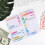 Χαρτί Milue Loose Leaf Refill, Ένθετα Κλασέρ για Σημειωματάριο Budget Planner 8