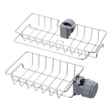 2 escurridores de esponjas para cocina, organizadores de fregadero, soportes para esponjas, almacenamiento de cocina