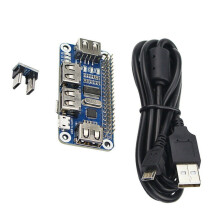 GUYUTING Kompaktes USB-Hub-Board mit UART für Raspberry Pi – 4 Erweiterungsports für erweiterte serielle Kommunikation