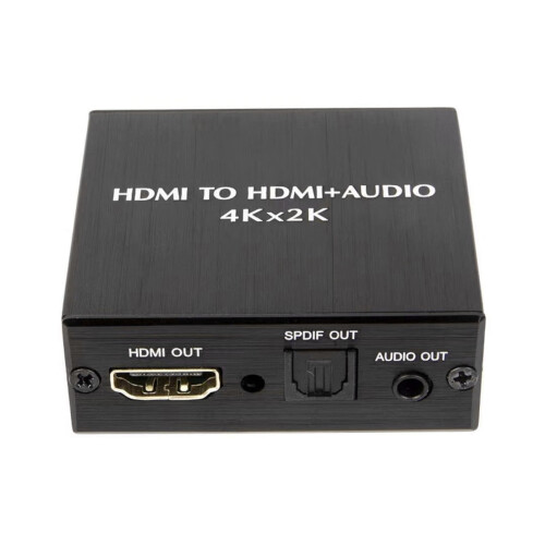 Μετατροπέας ήχου 4K x2K HDMI σε 3.5MM SPDIF Οπτικός προσαρμογέας διαχωριστή στερεοφωνικής