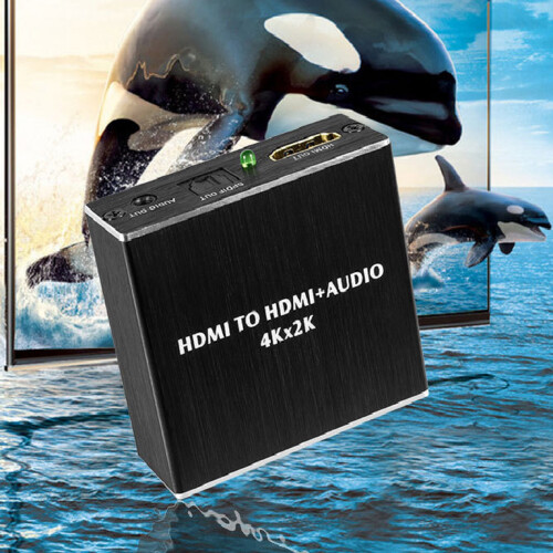 Μετατροπέας ήχου 4K x2K HDMI σε 3.5MM SPDIF Οπτικός προσαρμογέας διαχωριστή στερεοφωνικής 1
