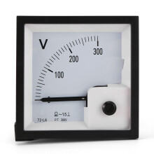 72-L6Voltmeter300V ukazovateľ typu voltmeter mechanický záhlavie ukazovateľ merač generátor súprava súčasť