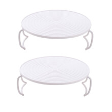 YUEHAO Stivuitor de farfurii pentru cuptor cu microunde, tavă pentru cuptor cu microunde, raft pentru tavă pentru cuptor cu microunde, raft pentru