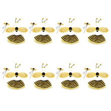 32Pc Bumble Bee Honey Girls Kids Fairy Halloween Fancy Dress Party Costume